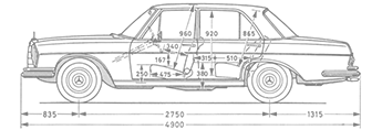 W108 - Alte S-Klasse